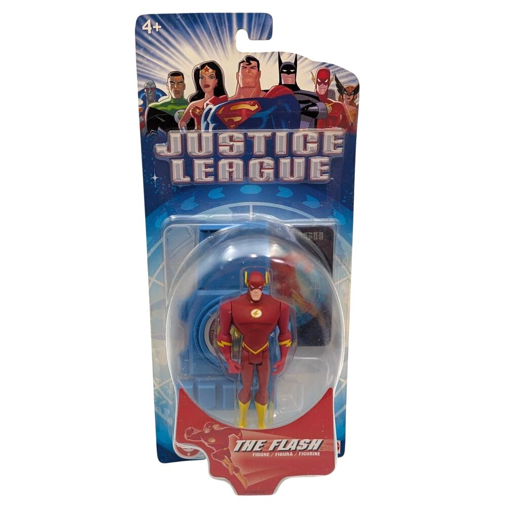Justice League The Flash Action Figure Mattel DC Comics Animated 4.75" New